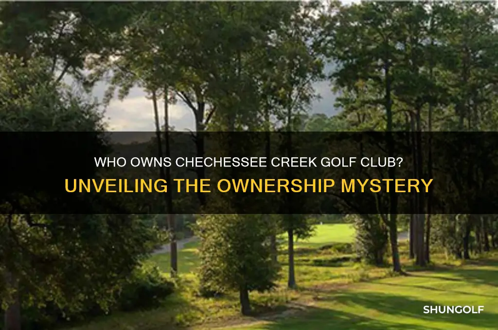 who owns chechessee creek golf club
