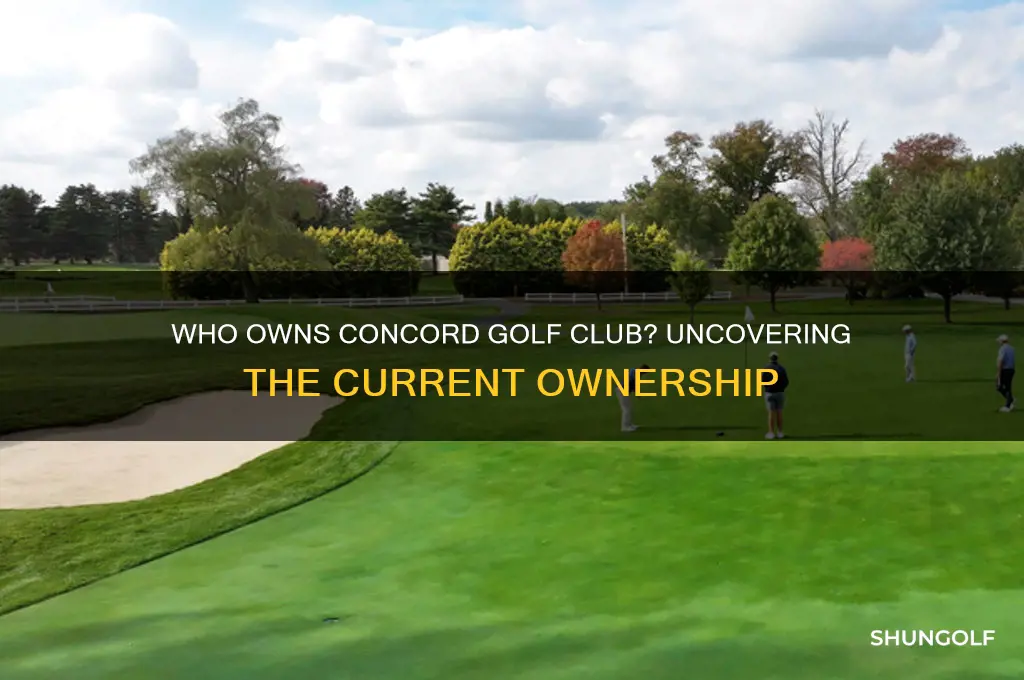 who owns concord golf club