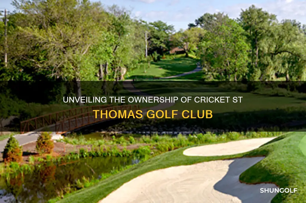 who owns cricket st thomas golf club