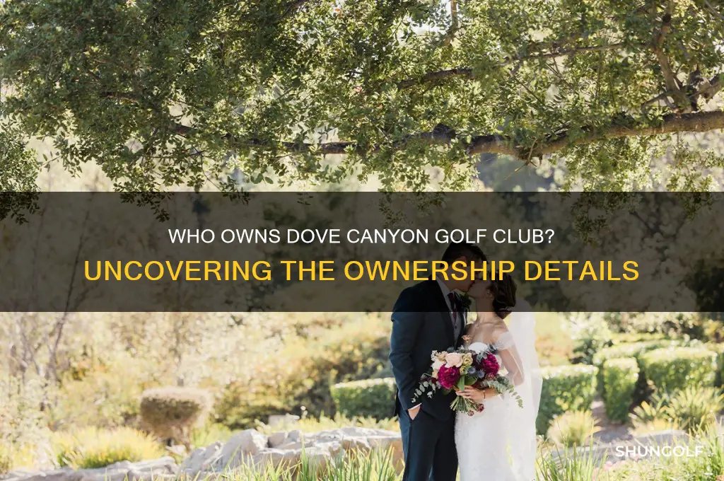 who owns dove canyon golf club
