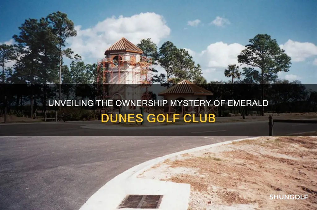 who owns emerald dunes golf club