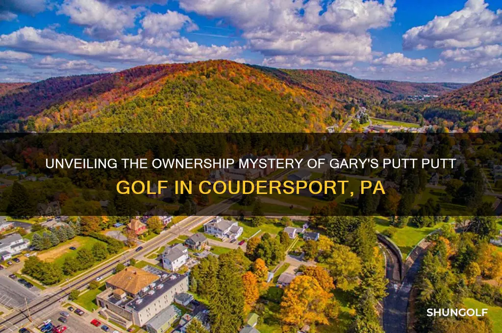 who owns garys putt putt golf coudersport pa