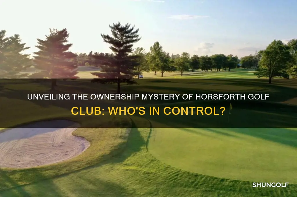 who owns horsforth golf club
