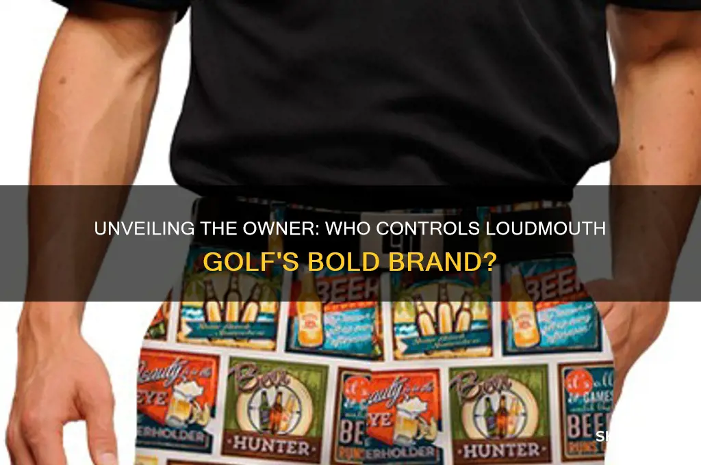 who owns loudmouth golf