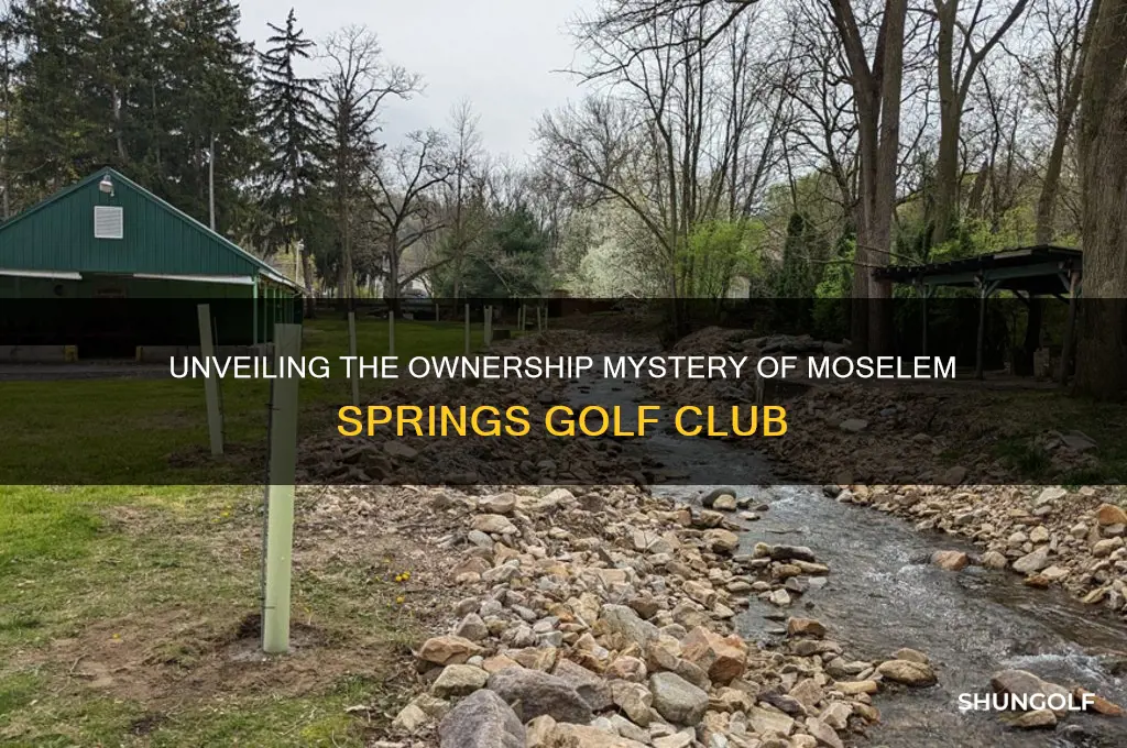 who owns moselem springs golf club