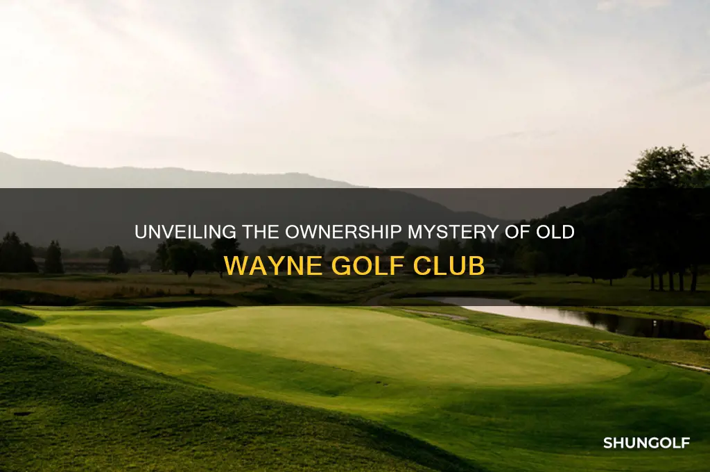 who owns old wayne golf club