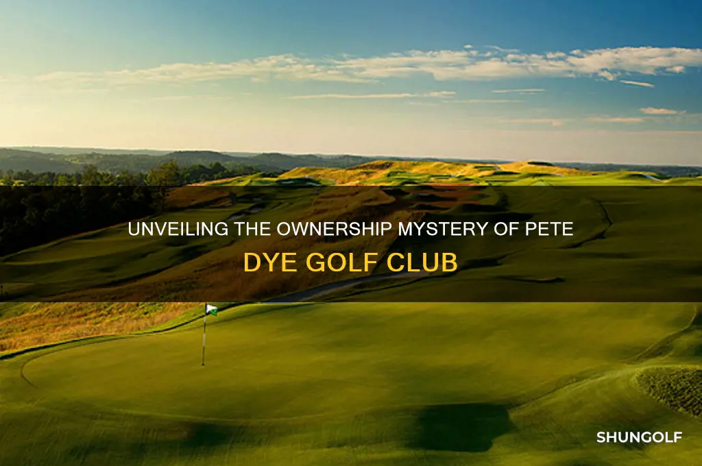 who owns pete dye golf club