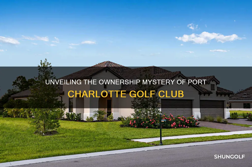 who owns port charlotte golf club