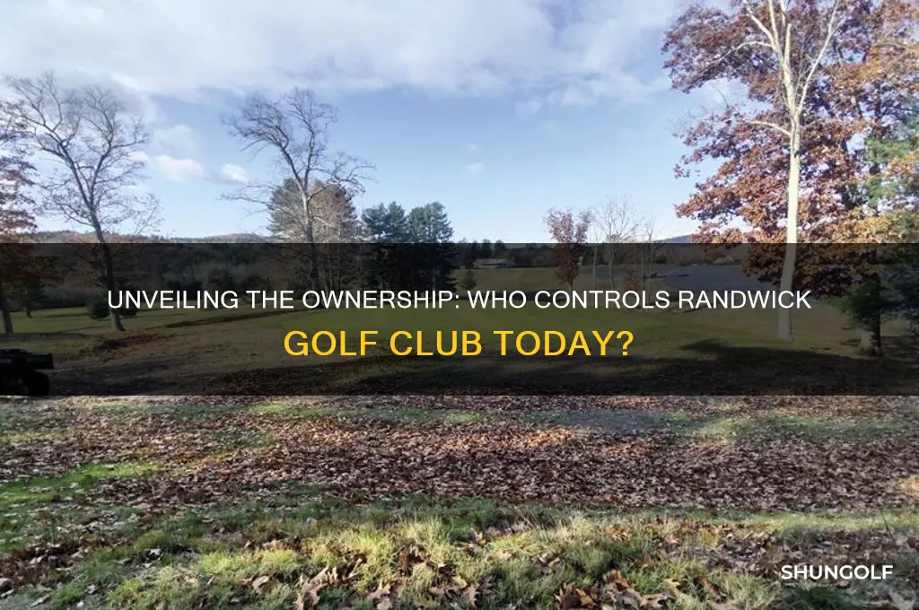 who owns randwick golf club