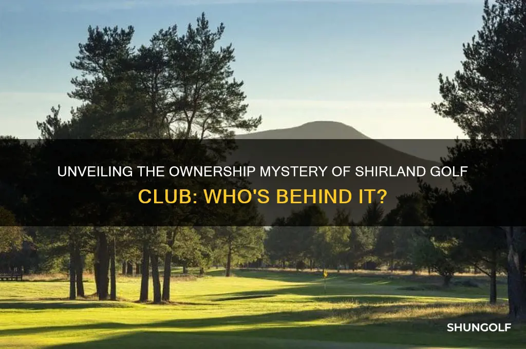 who owns shirland golf club