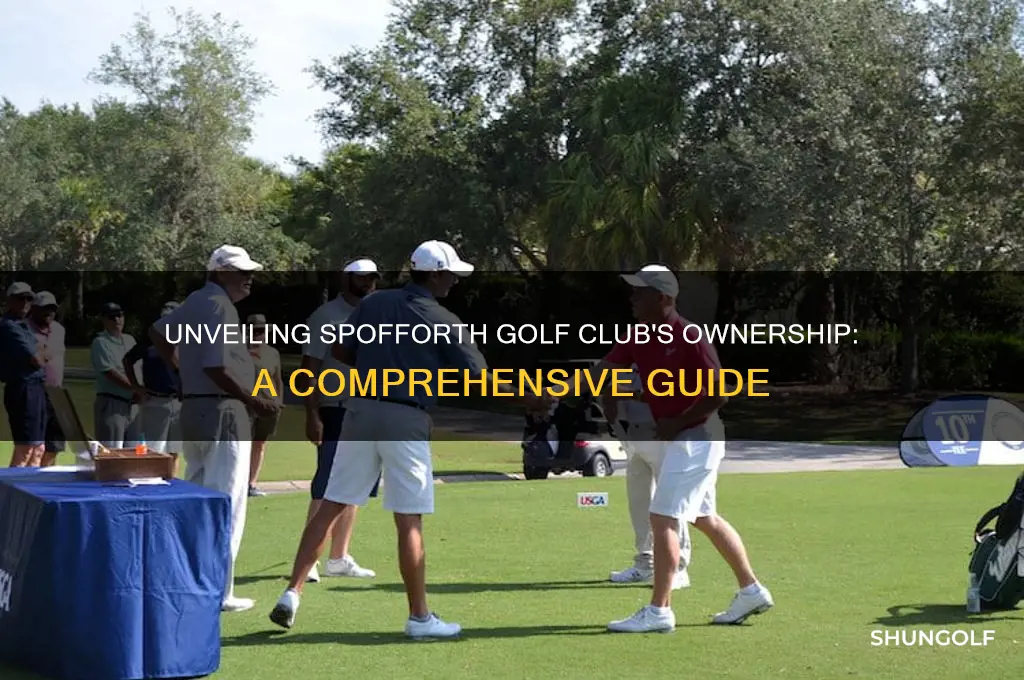 who owns spofforth golf club