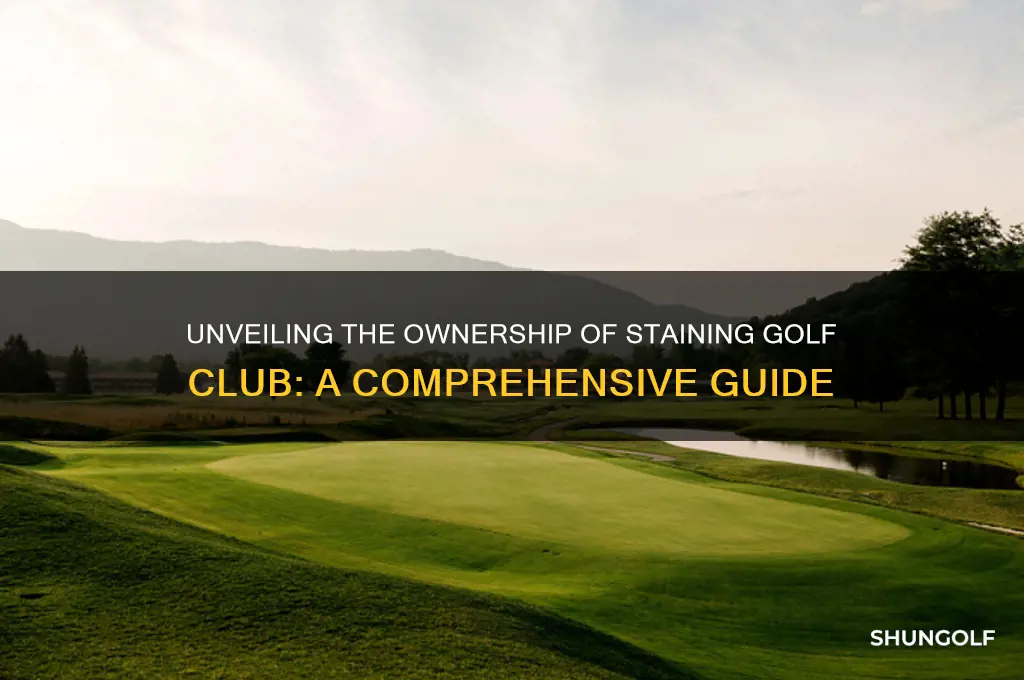 who owns staining golf club