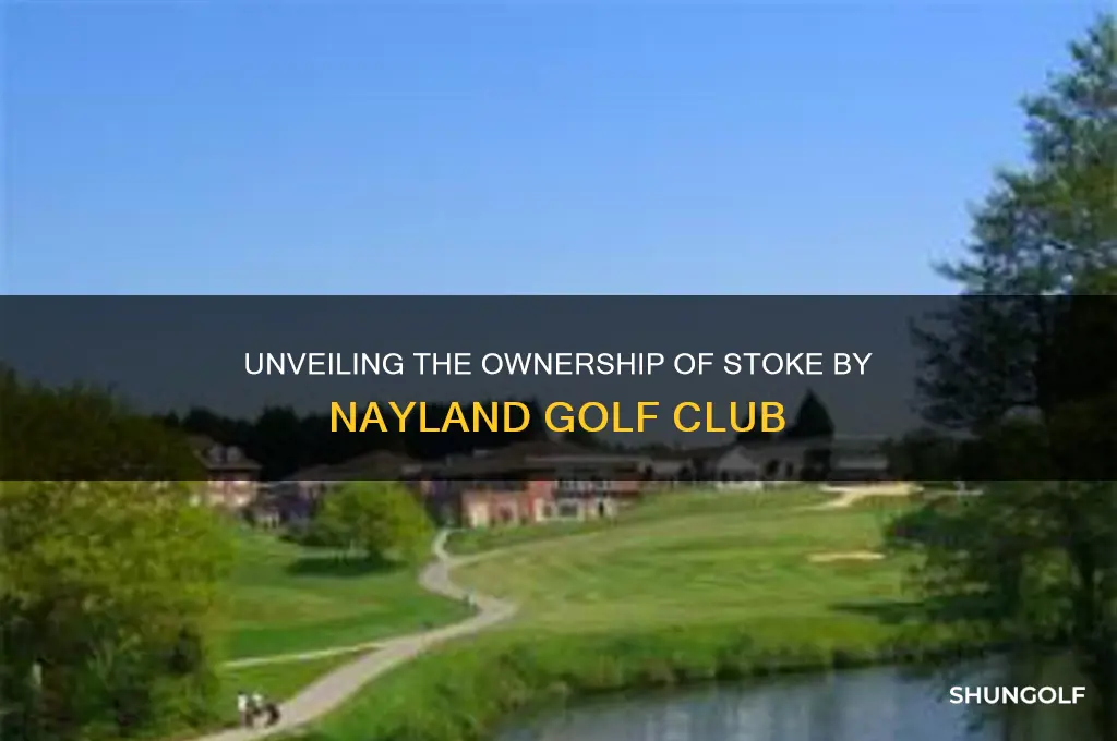 who owns stoke by nayland golf club