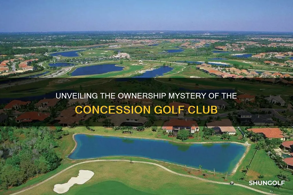 who owns the concession golf club
