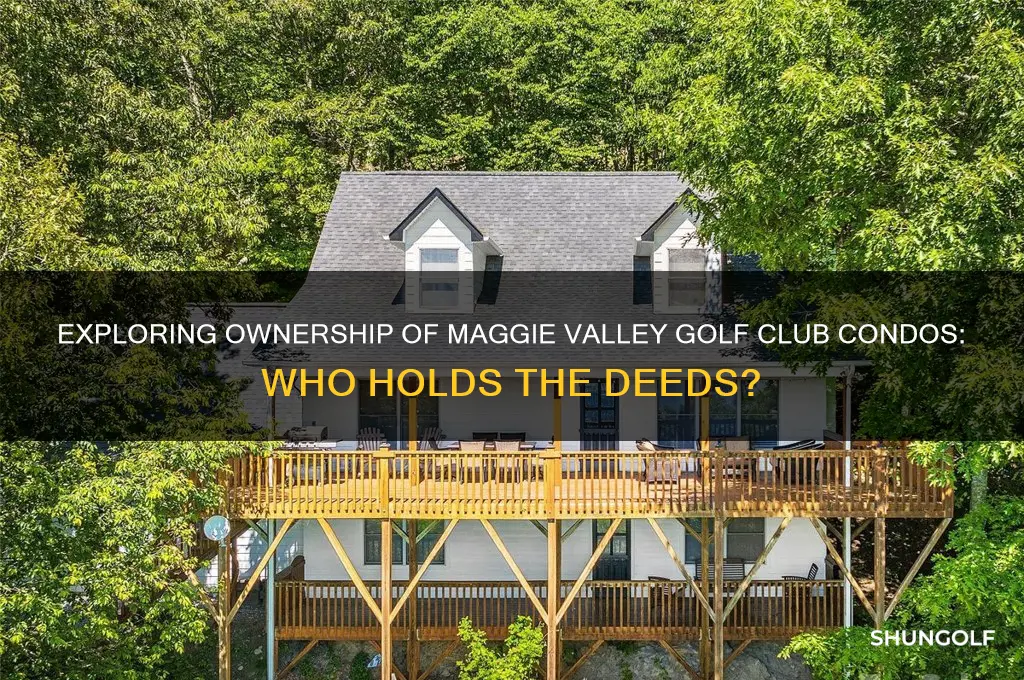 who owns the condos on maggie valley golf club