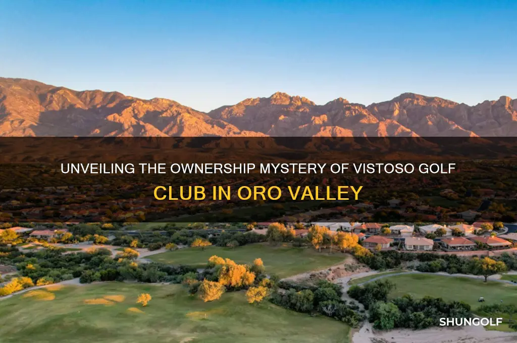 who owns the golf club at vistoso