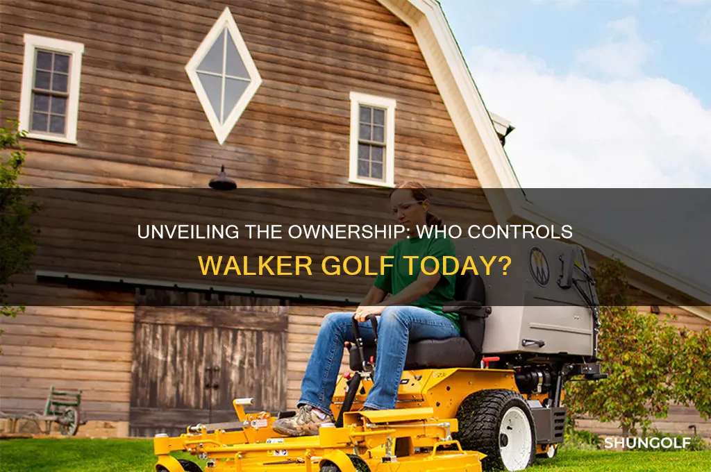who owns walker golf