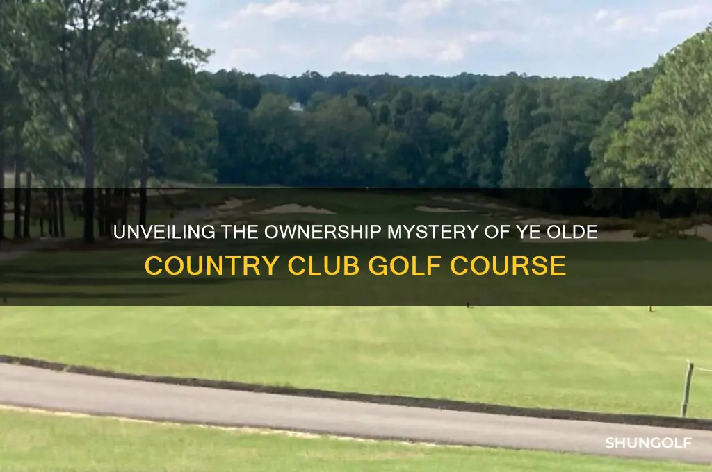who owns ye olde country club golf course