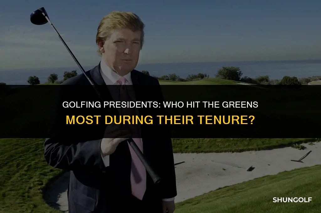who played golf more as president