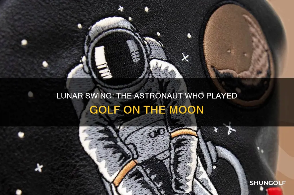 who played golf on the moon