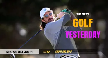 Swing into Action: Golf Stars of the Past 24 Hours