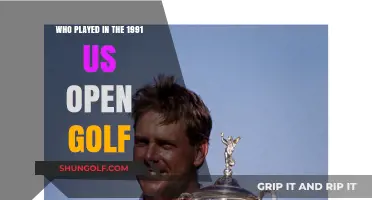 Icons of the Green: 1991 US Open Golf Champions Revealed