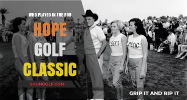 Swing into Nostalgia: Celebrities Tee Off at Bob Hope Golf Classic