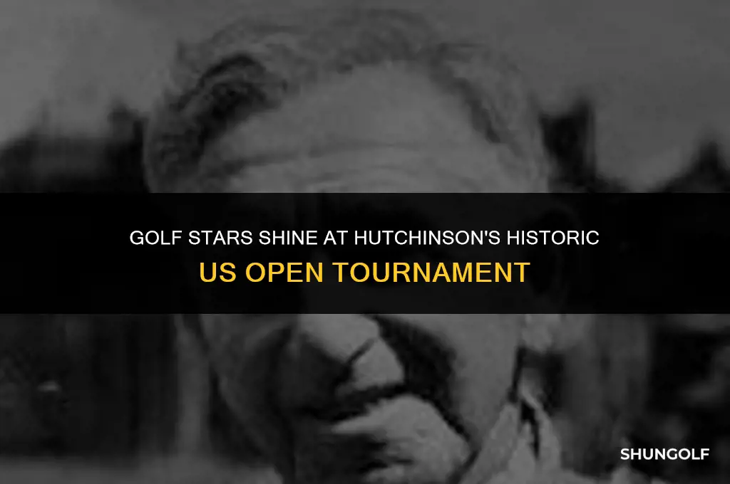 who played in us open golf tournament at hutchinson ks