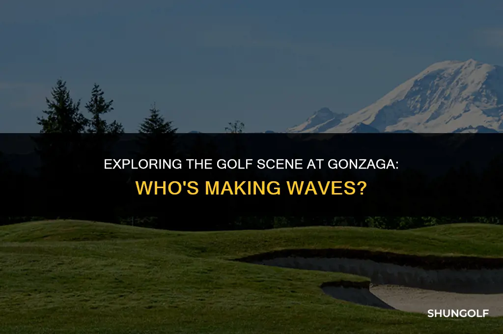 who plays golf for gonzaga