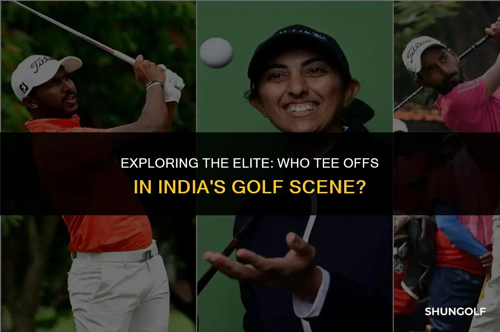 who plays golf in india