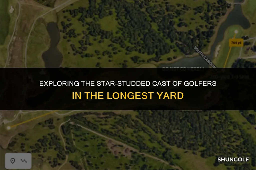who plays golf in the longest yard