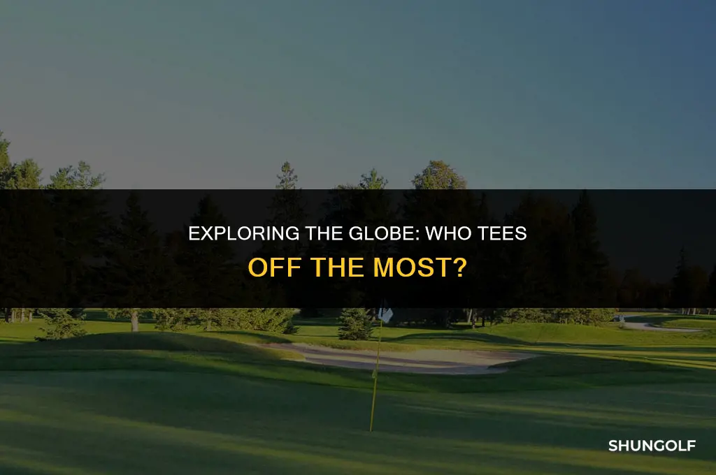who plays golf the most