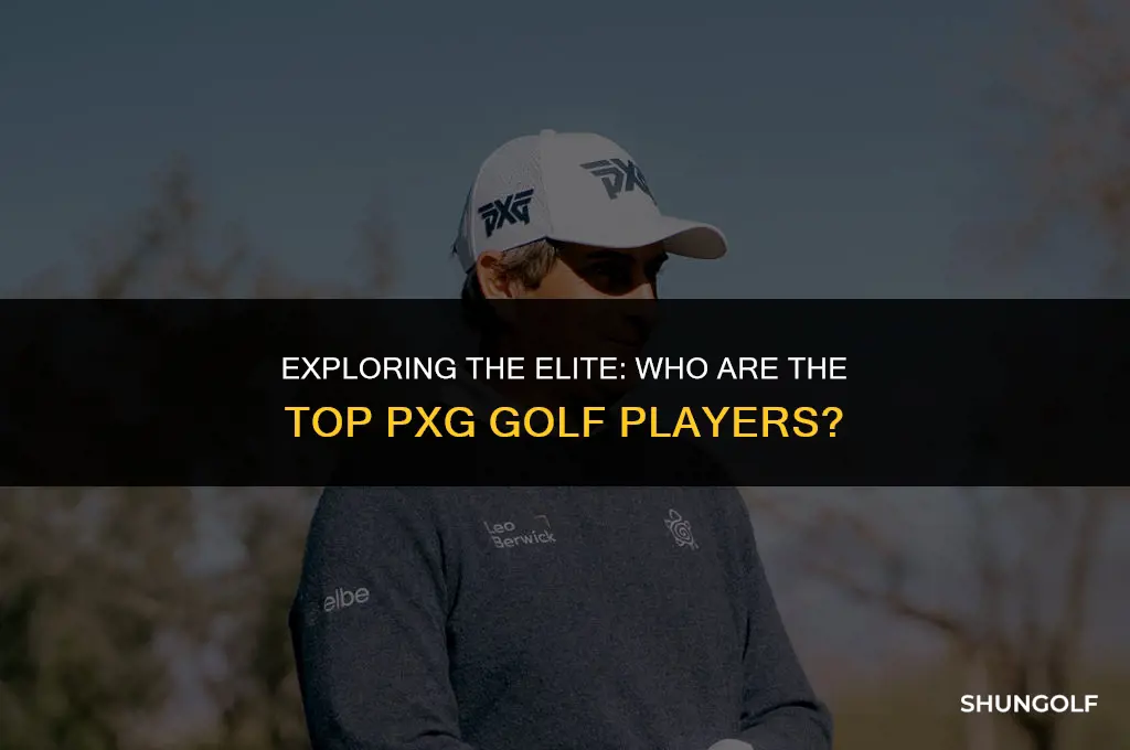 who plays pxg golf