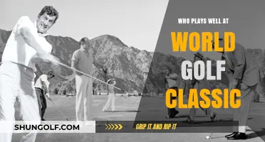 Teeing Off Excellence: Stars Shine at World Golf Classic