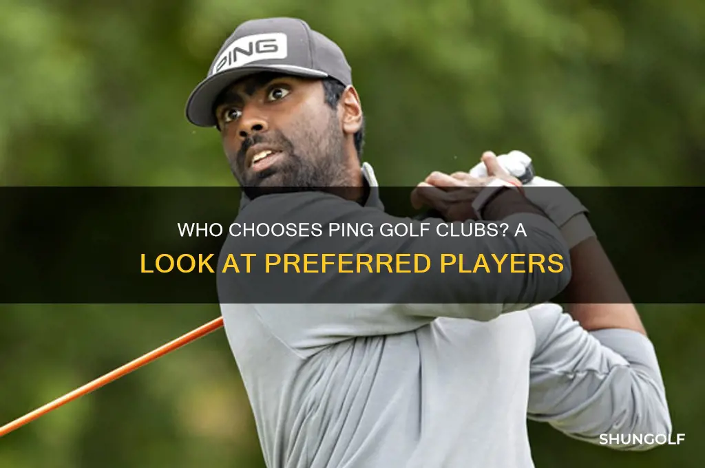 who prefers ping golf clubs