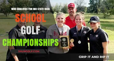 Qualifying for Missouri State High School Golf Championships: Rules and Criteria