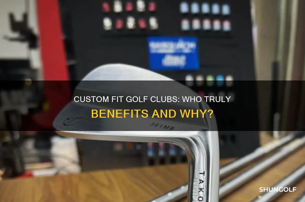 who really needs custum fit golf clubs
