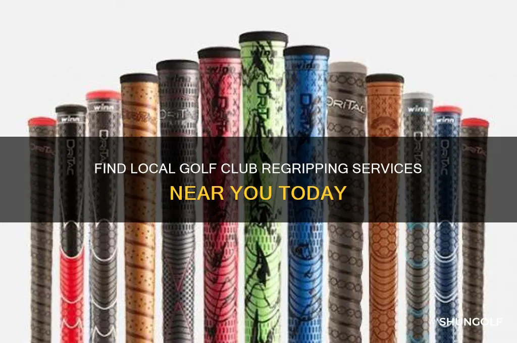 who regrips golf clubs in my area