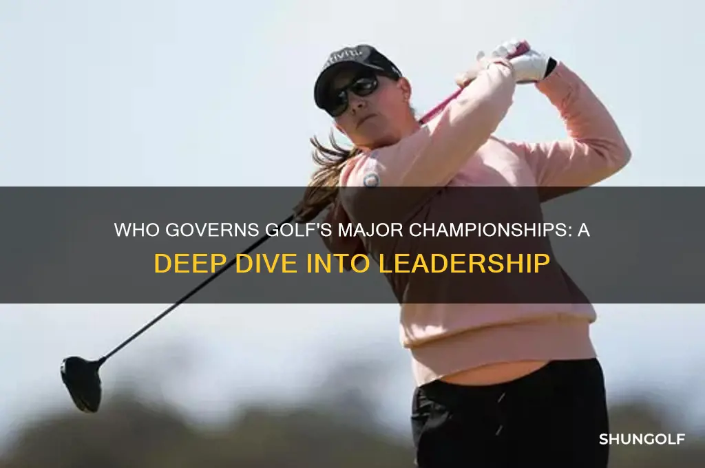 who runs golf majors