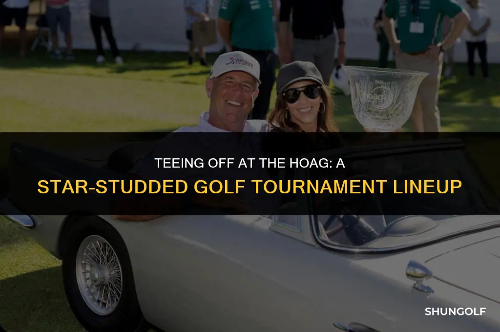 who scheduled to play the hoag golf tournament