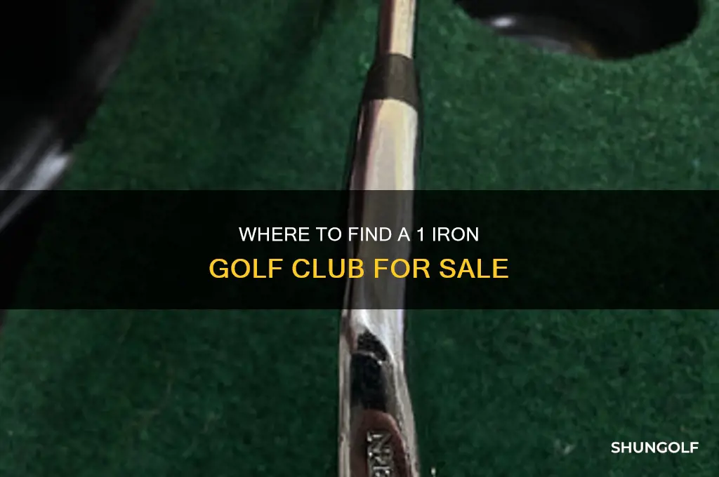 who sells a 1 iron golf