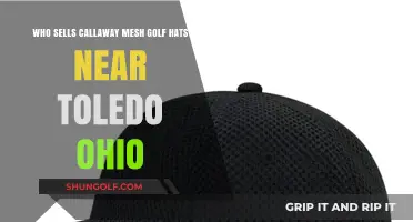 Where to Buy Callaway Mesh Golf Hats Near Toledo, Ohio