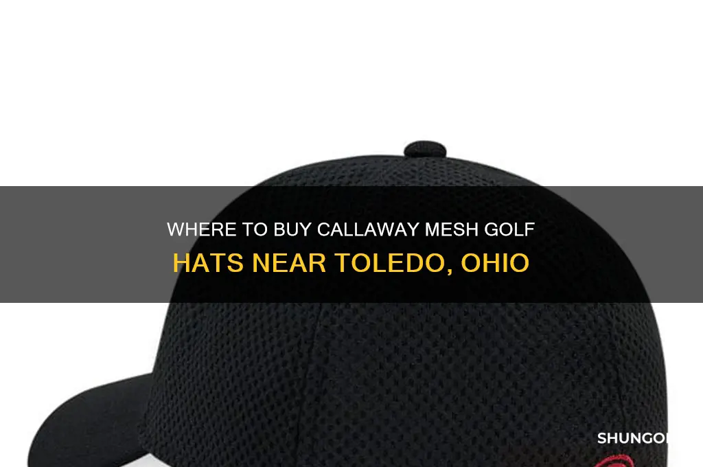 who sells callaway mesh golf hats near toledo ohio