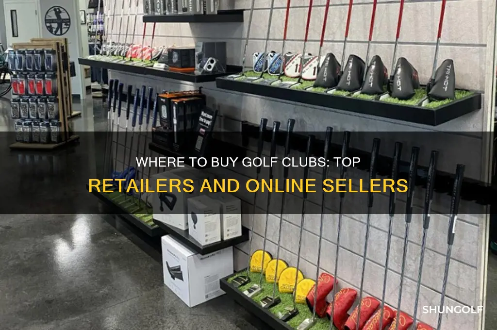 who sells golf clubs