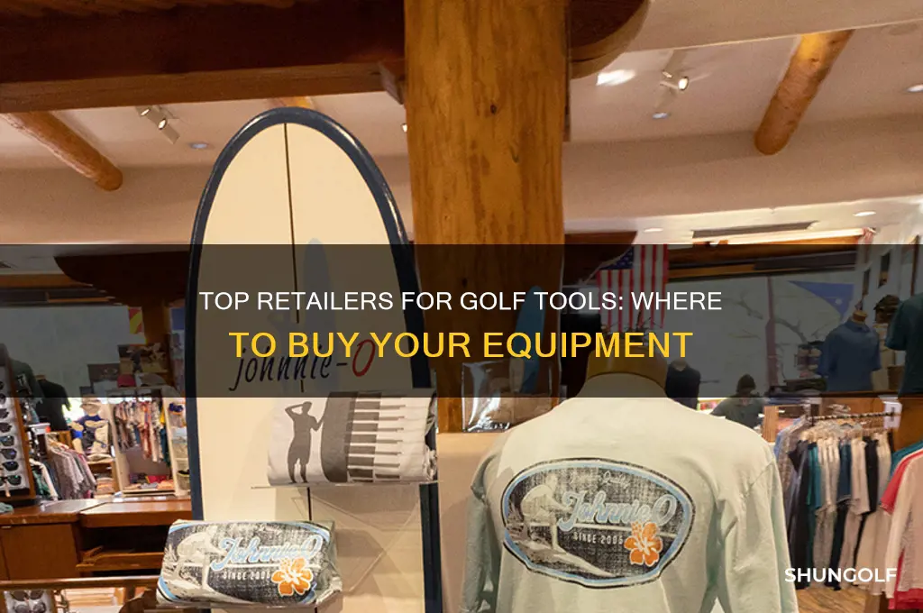 who sells golf tools