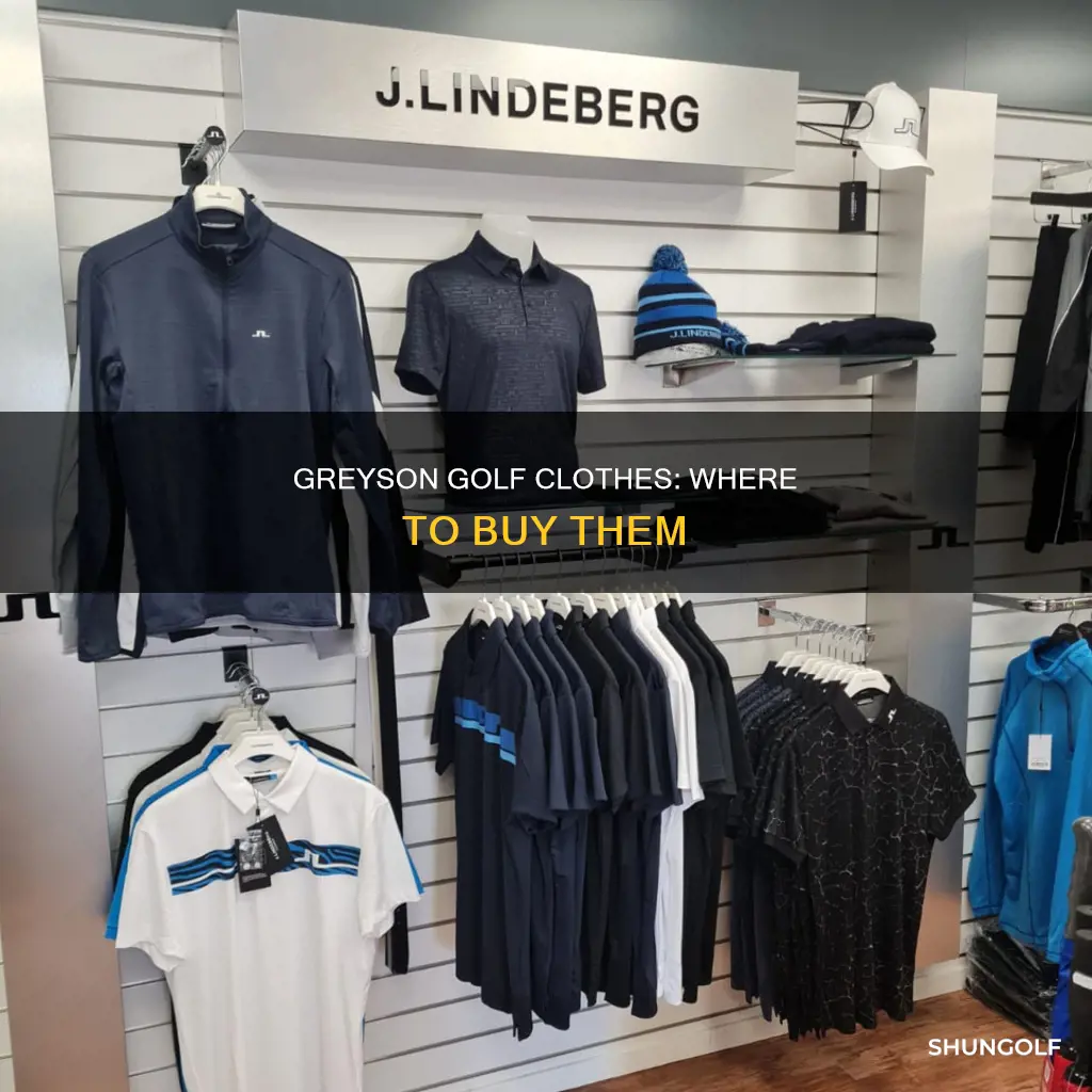 who sells greyson golf clothes