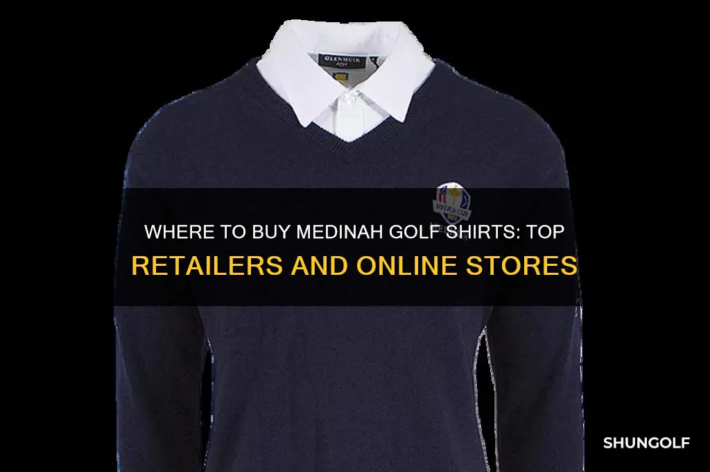who sells medinah golf shirts