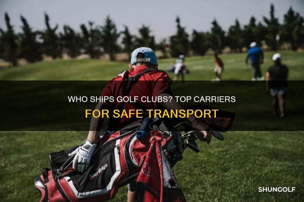 who ships golf clubs