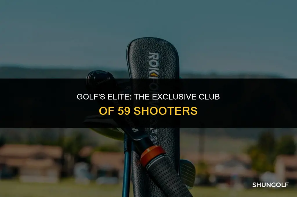 who shot 59 in golf