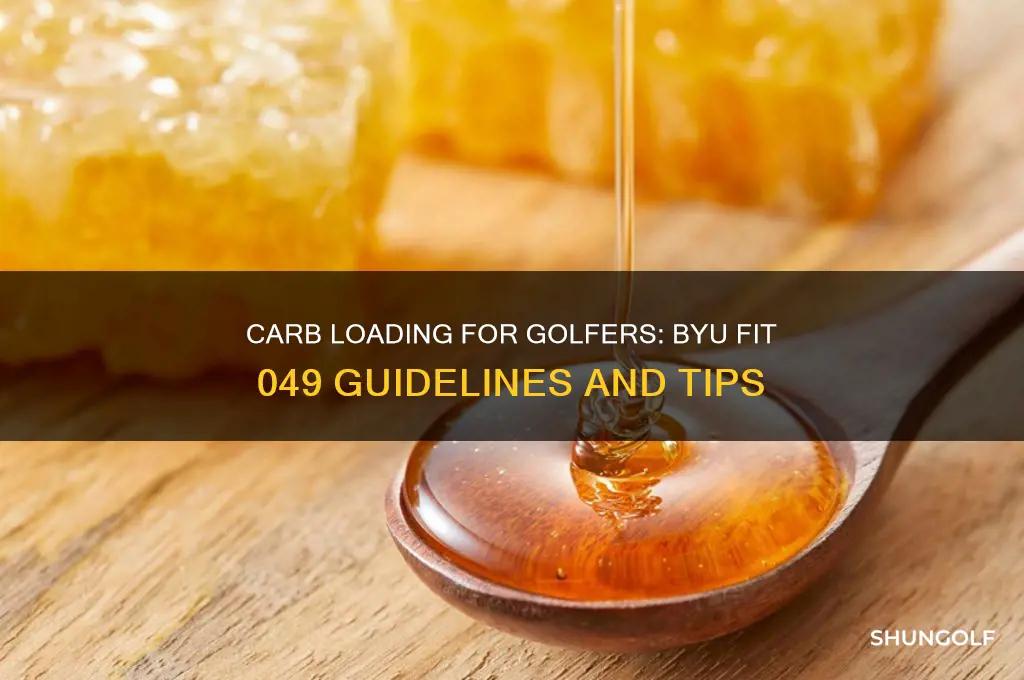 who should carboload byu fit 049 golfer